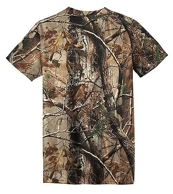 Russell Mens Camo T-shirt - Realtree Xtra Max 5 AP Cotton S-XL 2X 3X - Hunting • $5.95