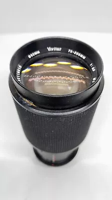 Vivitar 75-205 F3.8 Zoom-Nikon Mount • $14