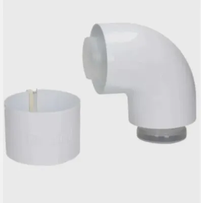 New & Boxed - Genuine Vaillant EcoTEC/ecoMAX Flue Elbow 90° 100mm  Free Delivery • £36.99