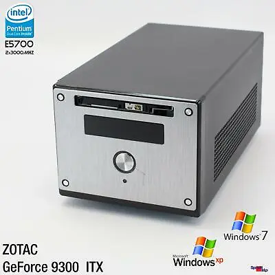 ZOTAC GeForce 9300-ITX Barebone Computer PC Multimedia Optical Spdif Quadro Fx • £160.30