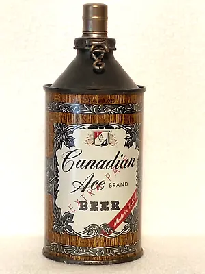 Vintage Super Clean Canadian Ace Extra Pale Pelican Lighter Cone Top Beer Can • $128