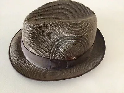 AKUBRA Long Island Sz 57 Synthetic Straw HAT • $69.99