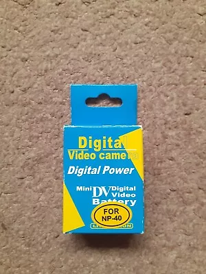 Digital Camera Battery (Mini DV) • £4.25