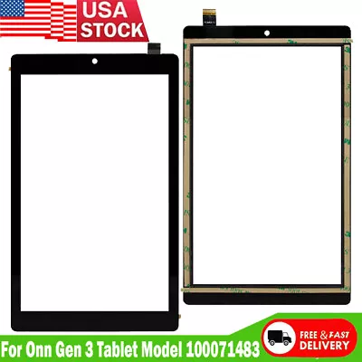 Replacement Touch Screen Digitizer Glass Parts For Onn 8  Tablet Model 100071483 • $10.29