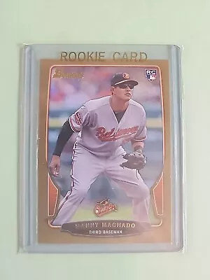 2013 Bowman Gold Parallel Manny Machado Rookie RC #215  • $8