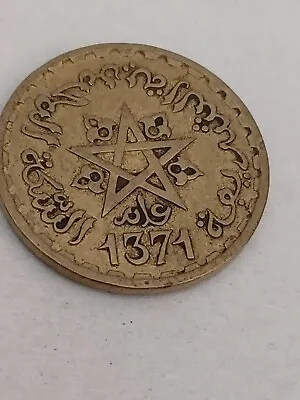 Maroc 20 Francs 1371 Coin Morocco • $140