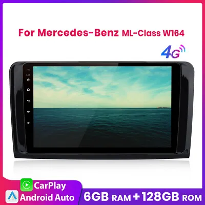 128GB Android12 Car Radio Carplay For Mercedes Benz ML-Class W164 2005-2011 X164 • $269.99