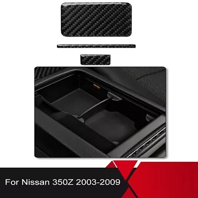 Central System Panel Trim Interior Carbon Fiber Sticker For Nissan 350Z 2003-09 • $17.71