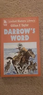 Darrow's Badge (Linford Western Library) By Gillian F. Taylor 2001 Pb Vgc • £3