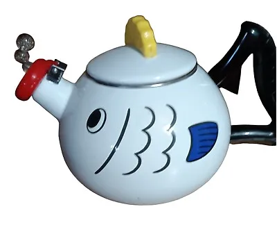 Vintage Kamenstein Tea Kettle/Fish Novelty Tea Kettle 1980s Great Condition  • $70