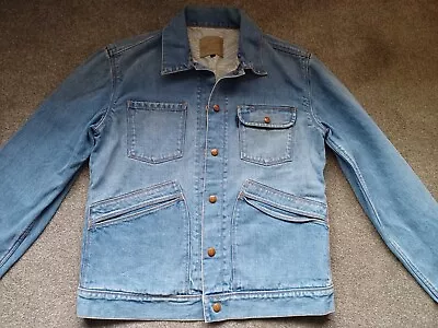 Men's Paul Smith Red Ear Lined Denim Jacket Medium • £40