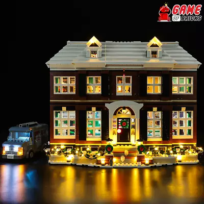 LED Light Kit For Home Alone - Compatible With LEGO® 21330 Set (Sound) + Video • $89.99