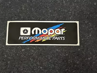 Chrysler Mopar Performance Parts Die Cut Decal  • $7.99