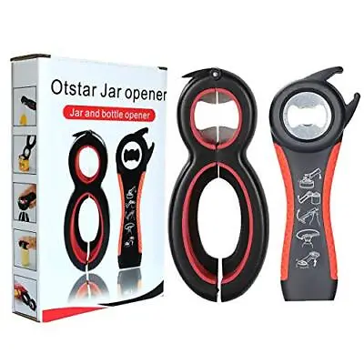 £11.92 • Buy Otstar 6 In 1 Jar Opener And Bottle Opener With 5 In 1 Multi-Function Opener 