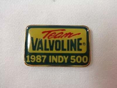 Team Valvoline 1987 Indianapolis 500 Sponsors Collector Pin • $9.99