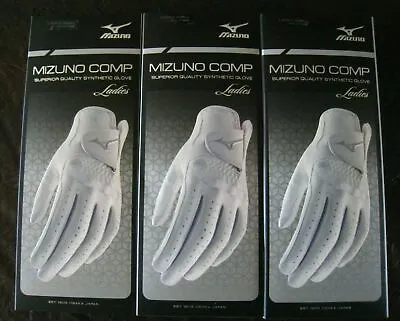 3 X Mizuno Comp Women's Golf Gloves • $27.99