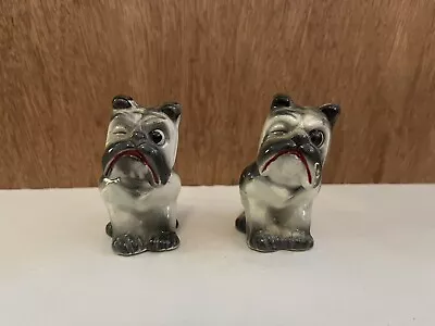 VTG English Bulldog ~ Salt & Pepper Shakers • $9