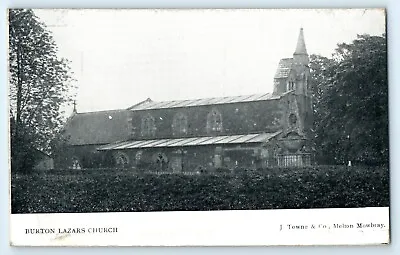 POSTCARD Burton Lazars Church Leicestershire By J Towne & Co Of Melton Mowbray • £7.99