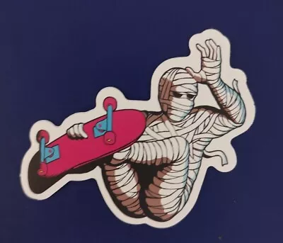 Skateboarding Mummy Adult Humor Sticker For Skateboard Phone Guitar • $3.75