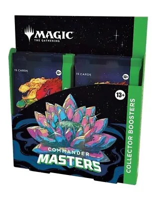 MTG Magic The Gathering: Commander Masters Collector's Booster Box • $275