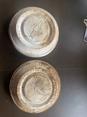 $100 • Buy 1967-68 Chevy Truck Dog Dish Hubcaps
