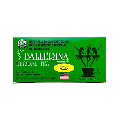 3 Ballerina Tea Herbal Drink - Extra Strength Lemon Favour • $9