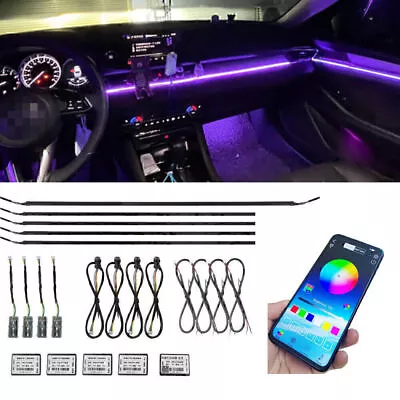 12-Color Interior Door Ambient Light For Bmw 328I 528I E39 E46 E90 X5 X6 APP US • $59