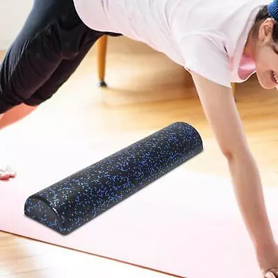 Half Round Foam Roller Gym High Density Portable Training Back Legs Foot Massage • $35.10