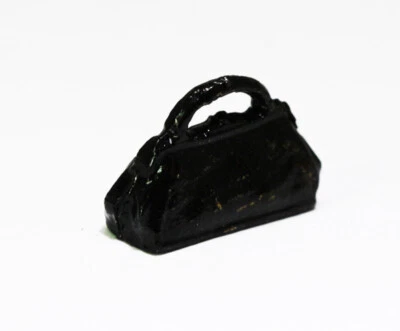 $3.99 • Buy Dollhouse Miniature Black Old Fashioned Physician Bag
