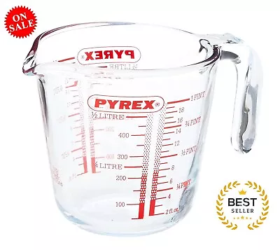 £7.49 • Buy Pyrex P586 Measuring Jug, 500 Ml, 1 Litre