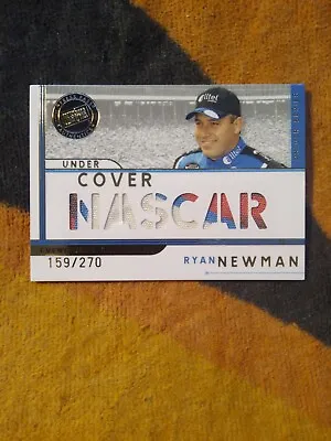 $12.95 • Buy 2007 Ryan Newman Under Cover 159/270 Race-Used Car Cover 3clr Press Pass Eclipse