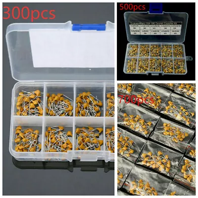 Ceramic Capacitor Assorted Kit Assortment Set 700pcs/ 500pcs/300pcs • $8.01