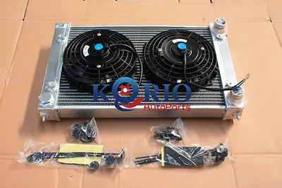 £140 • Buy Radiator&Fans VW GOLF Cabriolet JETTA CADDY GTI MK2 Corrado Scirocco 1.6 1.8 16V