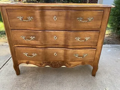 Dresser ~ Chest Of Drawers  ~ Legacy Serpentine Chest By Ethan Allen • $1100