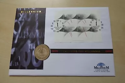 1999 Spanning The Millennia 2000 Royal Mint MILLENIUM £5 COIN First Day Cover • £19.99