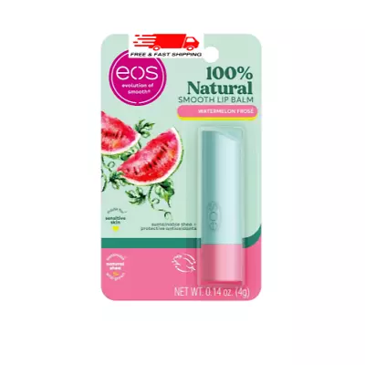 Eos 100% Natural Lip Balm- Watermelon Frosé Dermatologist Recommended • $11.04