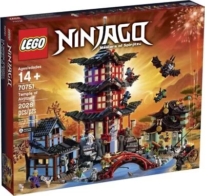 New Sealed LEGO NINJAGO: Temple Of Airjitzu (70751) Castle Ninja Movie • $725
