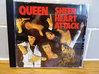 QUEEN Sheer Heart Attack CD 1993 Remaster Killer Now I'm Here Stone Cold Crazy • £4.50