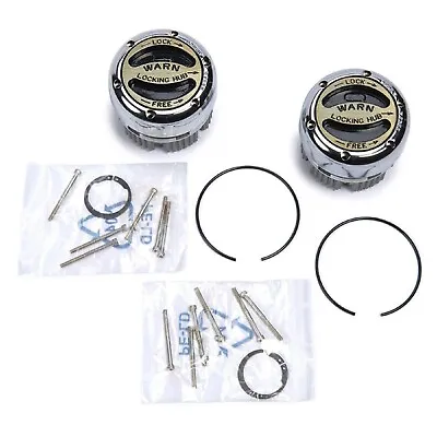 Warn Premium Manual Locking Hub Kit For 66-97 F-150 F-250 C1500 Set Of 2 • $178.19