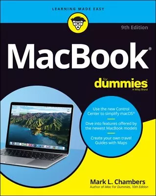 Macbook For Dummies Paperback By Chambers Mark L. Brand New Free Shipping... • $26.07