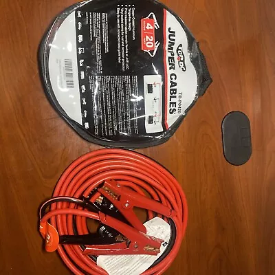 Heavy Duty Jumper Booster Cables Commercial Grade Battery 2 Gauge 20ft 600 AMP • $18