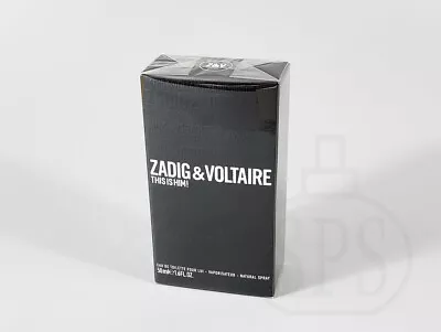 Zadig & Voltaire THIS IS HIM! Eau De Toilette 50ml *** FREE NEXT DAY DELIVERY • £44.99