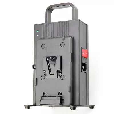 $82.99 • Buy V-Mount V Lock Dual Rechargeable Battery Fast Charger For Sony D-Tap Camera
