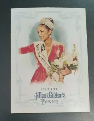 Olivia Culpo Miss Universe 2013 Topps Allen & Ginter's #124 • $0.85