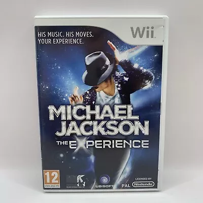 Michael Jackson: The Experience Wii 2010 Rhythm Ubisoft PG VGC Free Postage • $6.40