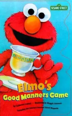 Elmo's Good Manners Game (Sesame Street) - Board Book - GOOD • $3.73