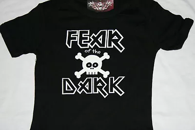 £6.50 • Buy Fear Of The Dark - Alternative Funny Black Baby T Shirt 