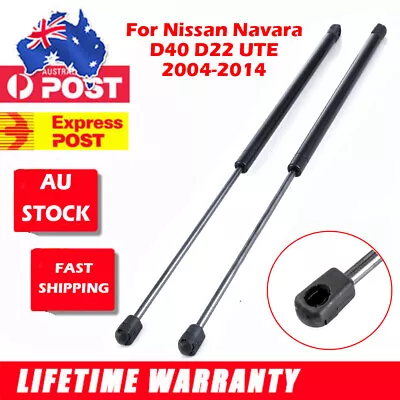 2Pc Gas Struts For Nissan Navara D40 D22 UTE To Hard Top Lid Tonneau Cover 600mm • $24.89