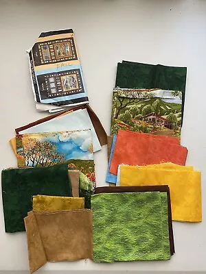 Michael Miller Fall Quilt Fabrics 1/8th & 1/2 Yard Pieces • $17.99