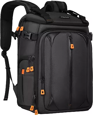 Mosiso Camera Backpack With Tripod Holder Laptop Pocket & Rain Cover • £43